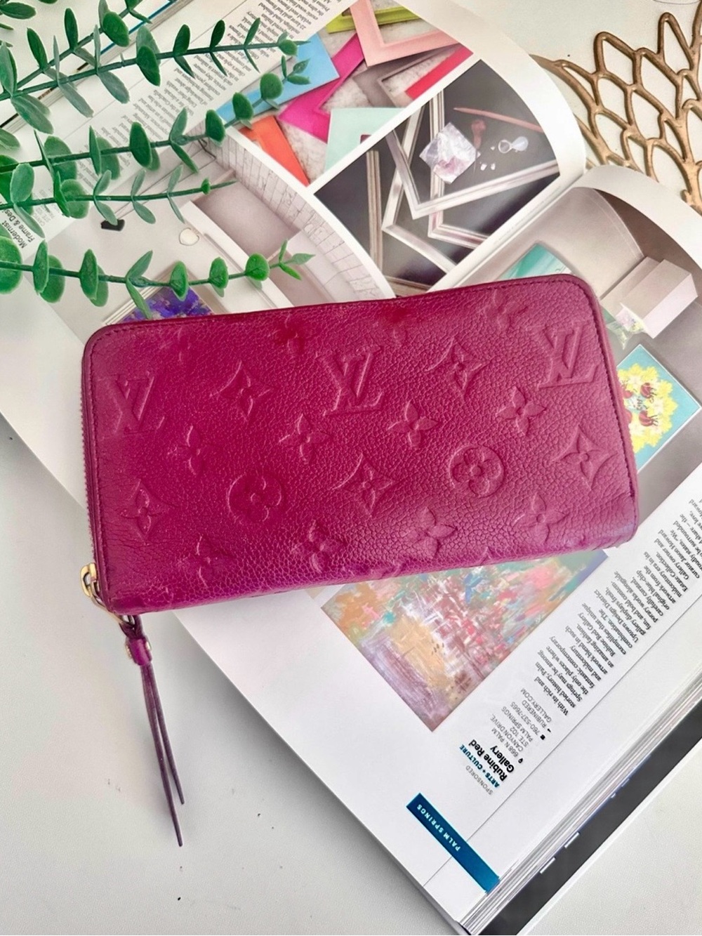 Louis Vuitton Empreinte Zippy Wallet Organizer